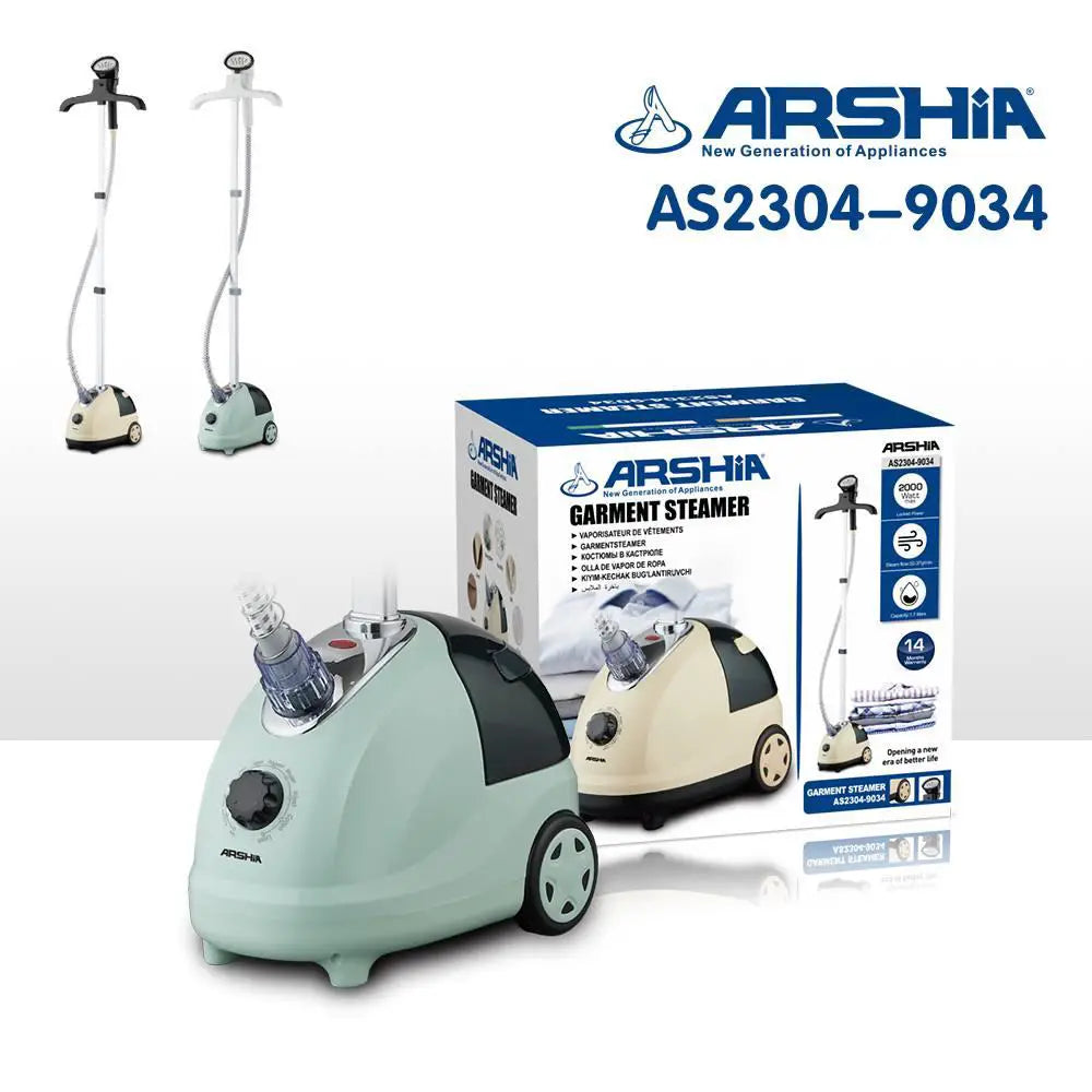 Arshia Garment Stand Steamer 2000W AS2304-9034 ارشيا مكواة بخار استاند