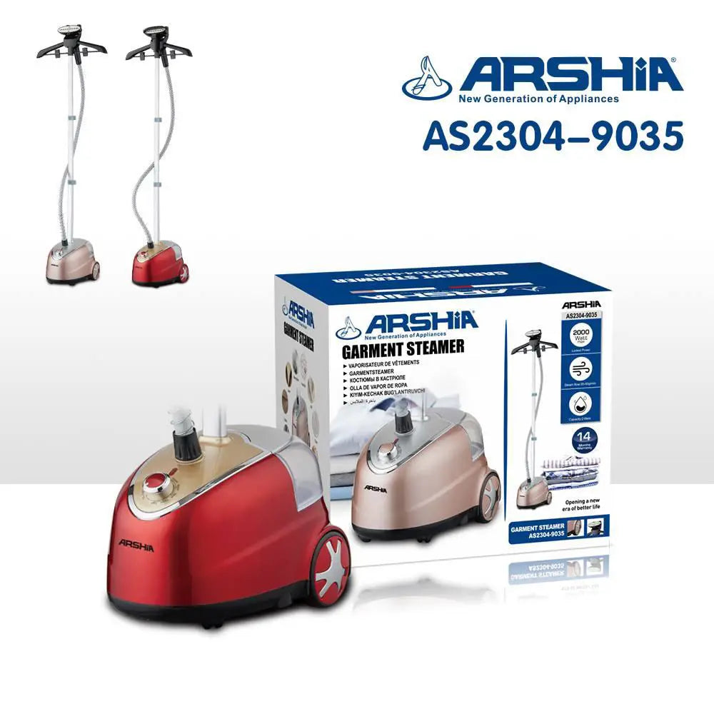 Arshia Garment Stand Steamer 2000W AS2304-9035 ارشيا مكواة بخار استاند