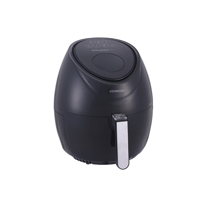 Kenwood KHealthyFry Digital Air Fryer, 3.8 Liters, 1500 Watt, Black – HFP30.000BK قلاية بدون زيت كينوود كيه هيلثي فراي، ديجيتال، 3.8 لتر
