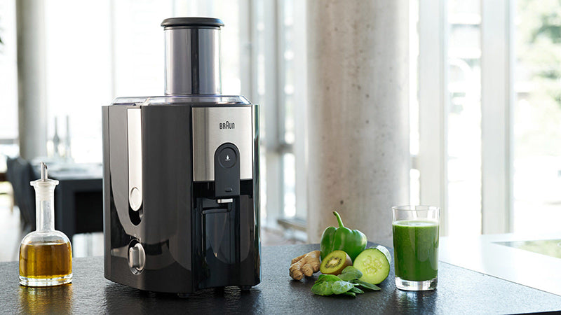 Braun MultiQuick 5 Juice Extractor, 900 Watt, Black - J500 عصارة فواكه براون مالتي كويك 5، 900 واط