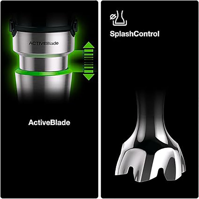 Braun Multiquick 7 Hand Blender, 1000W, Black - MQ7045x هاند بلندر براون مالتي كويك 7 ، 1000 وات