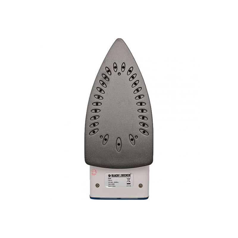 Black + Decker X2000 2200W Steam Iron, 220V مكواة بخار X2000 2200 واط من بلاك اند ديكر، 220 فولت