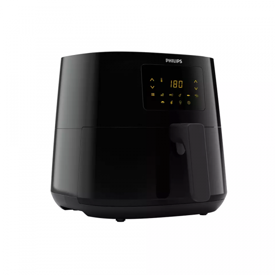 Philips Essential Xl Electric Air Fryer, 6.2 Liters, 2000 Watt, Black - HD9270/90 اير فراير كهربائية فيليبس ايسينشال XL، سعة 6.2 لتر، 2000 وات، اسود- HD9270/90