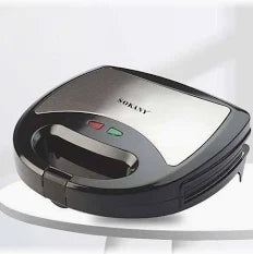Sokany 1x3 Sandwich Maker 750W-SK-302N ساندوتش ميكر سوكاني 750وات 3 قطع بضمان المغربي