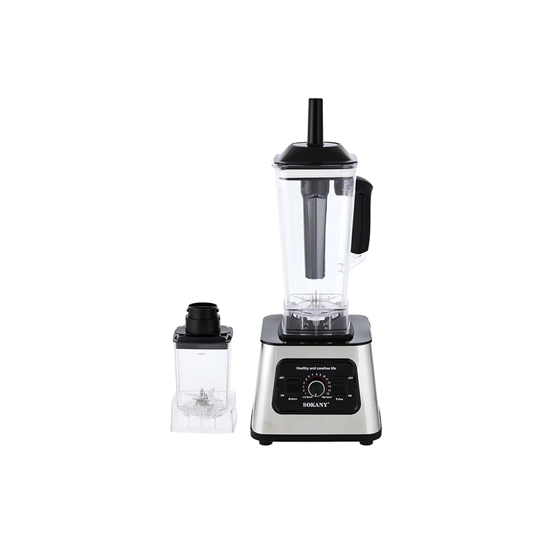 Sokany Multi purpose blender 6000w 2 in 1 - sk-999 سوكانى خلاط متعدد الاغراض2*1 6000 وات