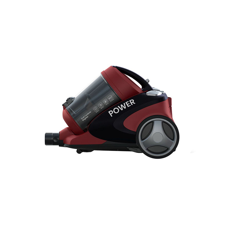 Fresh Vacuum Cleaner Power 2000 Watt Bagless - Red/Black مكنسة فريش باور 2000 وات