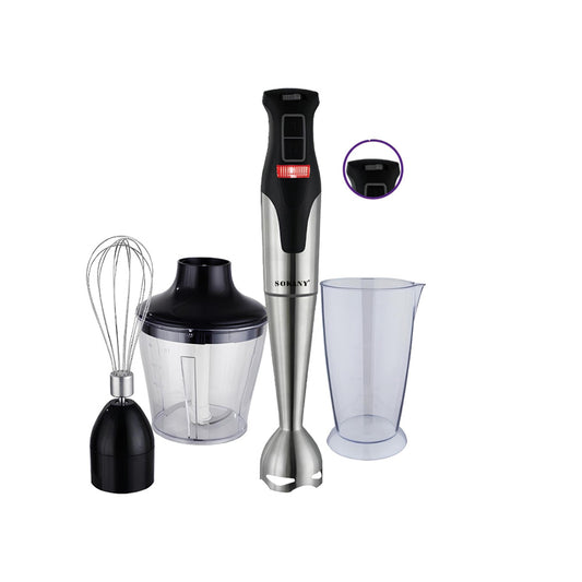 Sokany Hand Blender 1000W – 4 Pieces - SK-758-4N هاند بلندر سوكاني 1000وات 4قطع بضمان المغربي