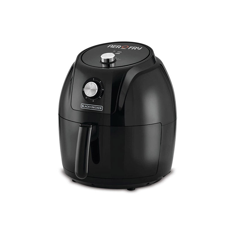 Black + Decker Aerofry Air Fryer, 5 Liters, 1800 Watt, Black - AF575-B5 اير فراير بلاك + ديكر ايرو فراي، 5 لتر، 1800 وات، اسود