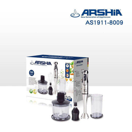 Arshia Hand Blender 600W AS1911-8009 3*1 ارشيا هاند بليندر