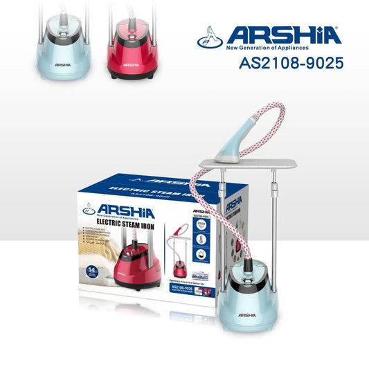 Arshia Garment Stand Steamer 1800W  AS2108-9025 ارشيا مكواة بخار استاند