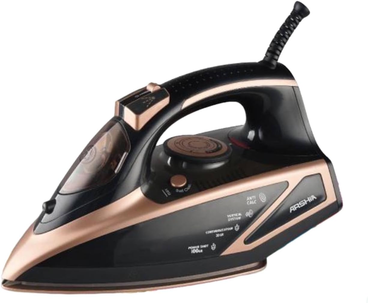 Arshia Electric Steam Iron 2200W AS1910-9003   ارشيا مكواة بخار