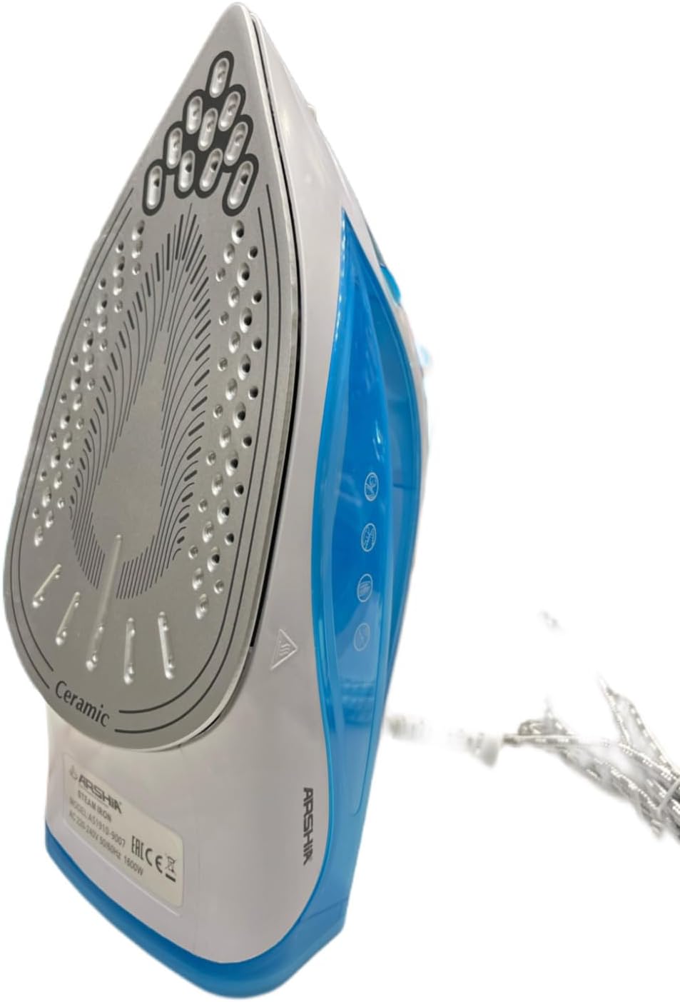 Arshia Electric Steam Iron 1600W AS1910-9007   ارشيا مكواة بخار