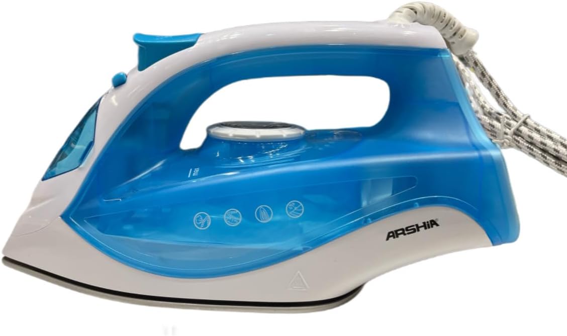 Arshia Electric Steam Iron 1600W AS1910-9007   ارشيا مكواة بخار