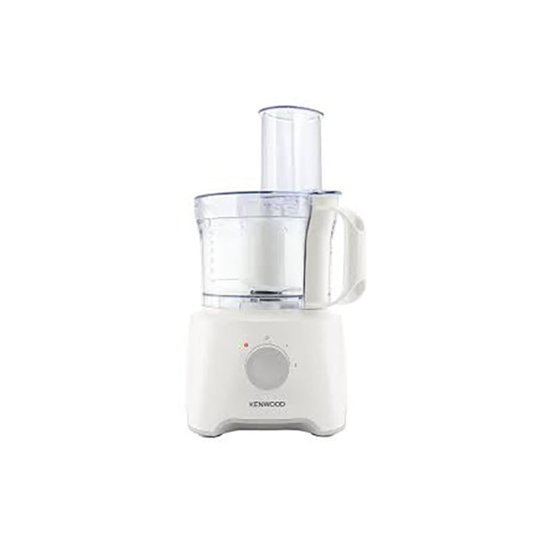 Kenwood Multipro Compact Food Processor, 800 Watt, 2.1 Liter, White - FDP303 محضر طعام كينوود مالتي برو كومباكت، 800 واط، سعة 2.1 لتر