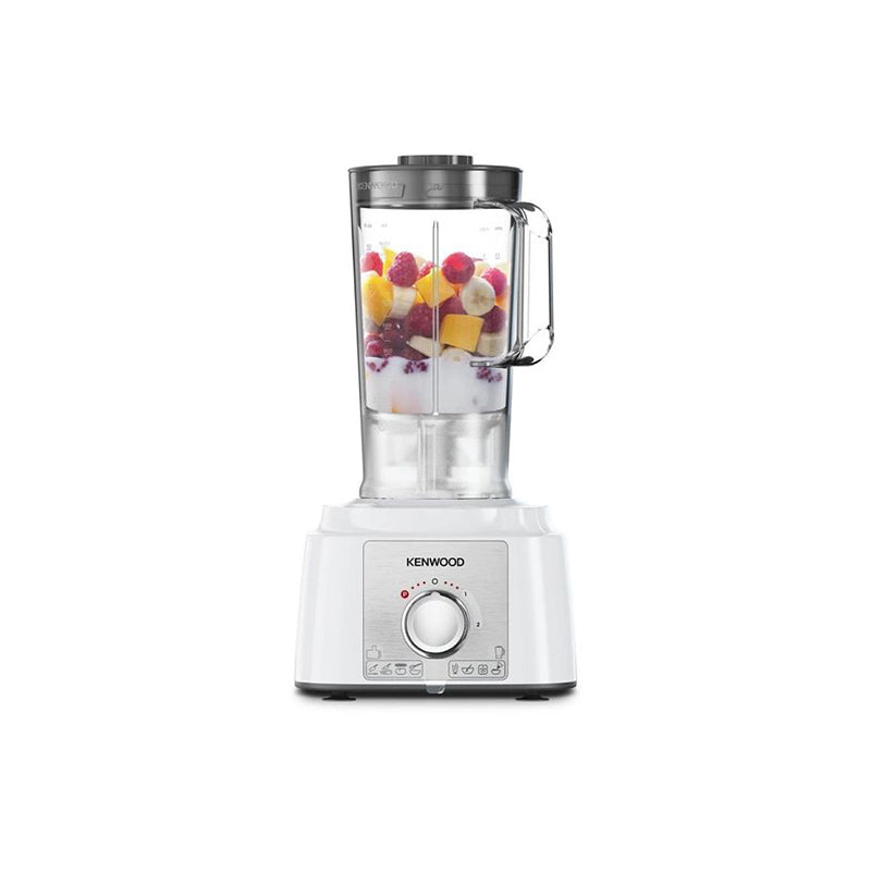 Kenwood MultiPro ExpressTM Food Processor, 1000 Watt, Multicolor - FDP65.750WH محضر طعام كينوود مالتي برو اكسبريس تي ام، 1000 وات