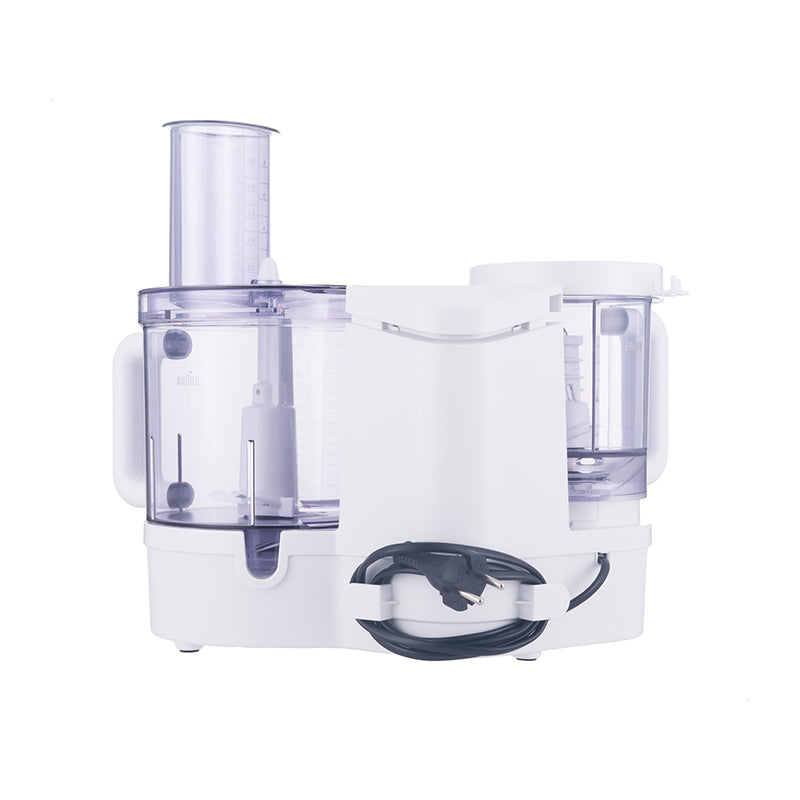 Braun TributeCollection Food Processor, 600 Watt, White/Green - FX3030 محضر طعام براون تريبيوت كوليكشن، 600 وات