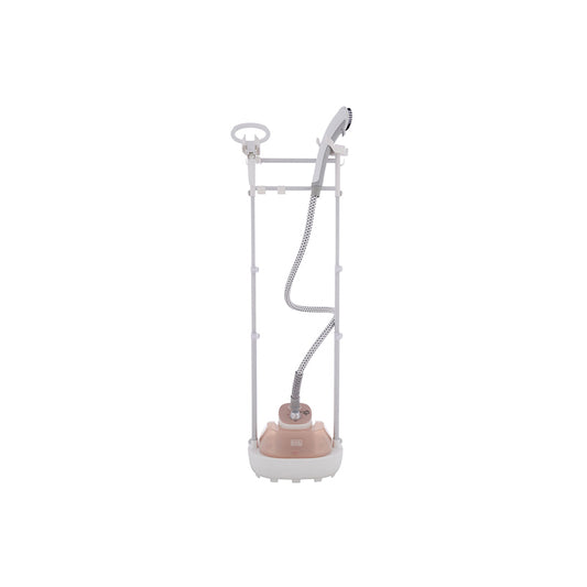 Black + Decker Garment Steamer, 2 Liters, 1785 Watt, White and Rose Gold - GSTM2050 مكواة ملابس بخار بلاك + ديكر، 2 لتر، 1785 وات