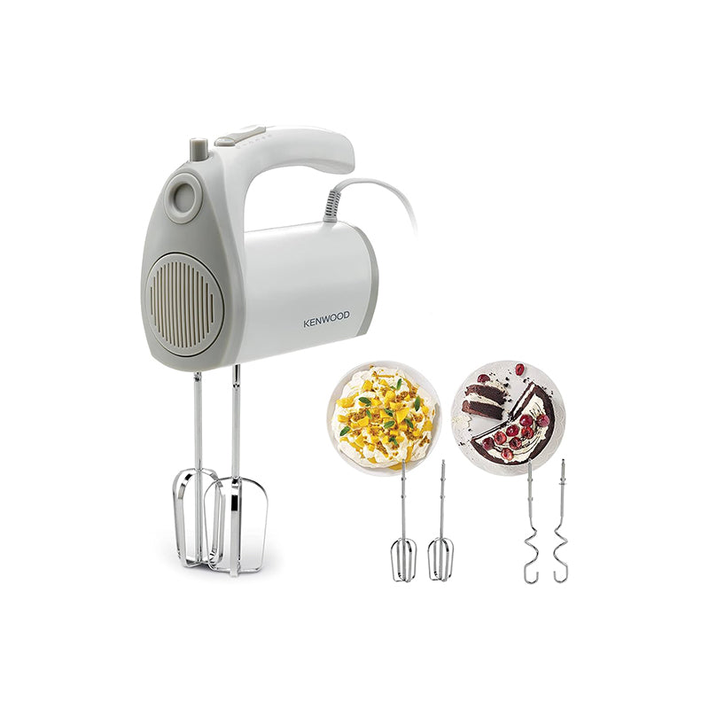 Kenwood Hand Mixer, 300 Watts, White - HMP20.000WH مضرب يدوي كينوود، 300 وات