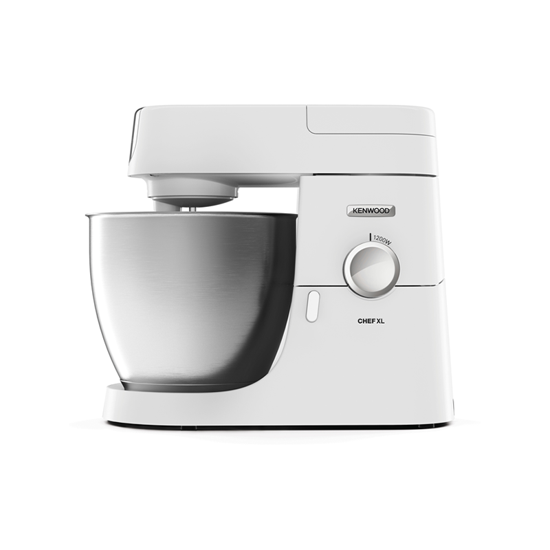 Kenwood Chef XL Stand Mixer, 1200 Watt, White - KVL4100 عجان ستاند كينوود شيف XL، بقوة 1200 وات