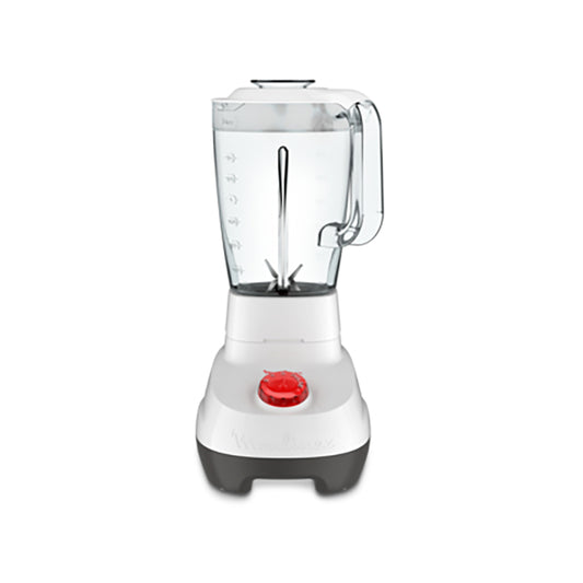 Moulinex Super Countertop Blender, 2 Liters, 700 Watt, White - LM207125 خلاط مولينكس سوبر، سعة 2 لتر، 700 وات، ابيض