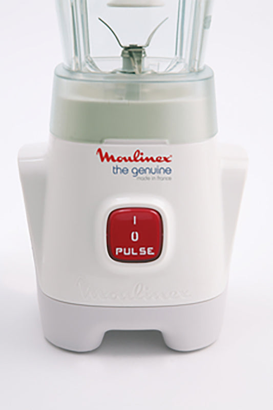 Moulinex Genuine Blender with 2 Grinders, 400 Watt, White - LM2421EG خلاط مولينكس جينوين مع 2 مطحنة، 400 وات