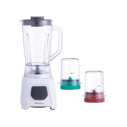 Moulinex Blendeo Countertop Blender, 1.5 Liters, 450 Watt - LM2B3126 خلاط مولينكس بلينديو، سعة 1.5 لتر، 450 وات