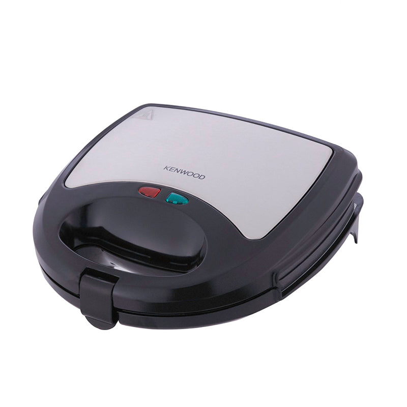 Kenwood 3 in 1 Sandwich Maker, 750 Watt, Black Silver - OWSMM01.A0BK صانع سندوتشات 3 في 1 كينوود، 750 وات