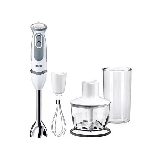 Braun MultiQuick 5 Vario Hand Blender, 1000 Watt, White - MQ5235 هاند بلندر براون مالتي كويك 5 فاريو، 1000 وات