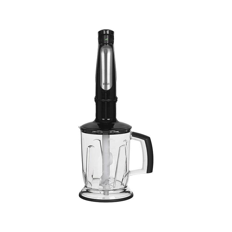 Braun Multiquick 7 Hand Blender, 1000W, Black - MQ7045x هاند بلندر براون مالتي كويك 7 ، 1000 وات