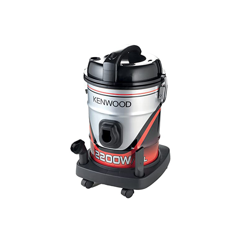 Kenwood Drum Vacuum Cleaner 2200W 25L Tank Vacuum Cleaner With 8M مكنسة كهربائية أسطوانية من كينوود 2200 واط بخزان سعة 25 لتر