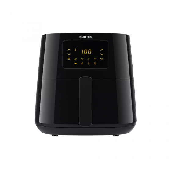 Philips Essential Xl Electric Air Fryer, 6.2 Liters, 2000 Watt, Black - HD9270/90 اير فراير كهربائية فيليبس ايسينشال XL، سعة 6.2 لتر، 2000 وات، اسود- HD9270/90
