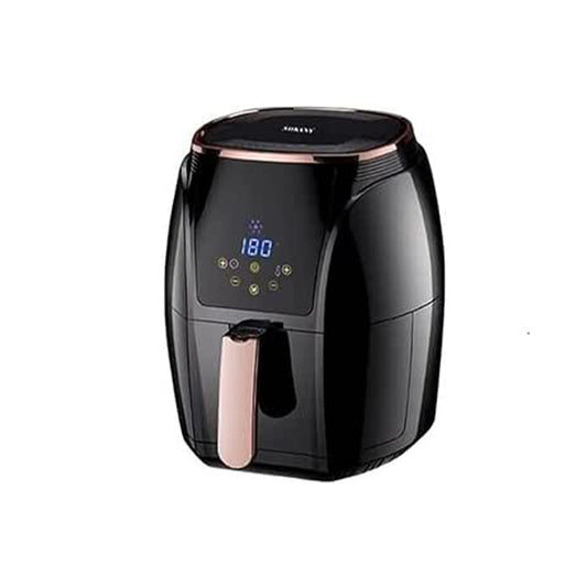 Sokany Digital Air Fryer, 5 Liters, 1500 Watt, Black and rose gold - sk-3011 سوكاني قلاية هوائية ديجيتال،5 لتر، 1500وات