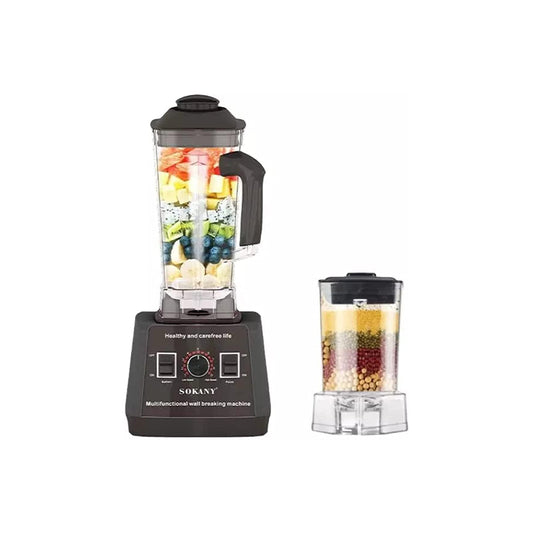 Sokany Multi purpose blender 5000w 2 in 1 - sk-666 سوكانى خلاط متعدد الاغراض2*1 5000 وات