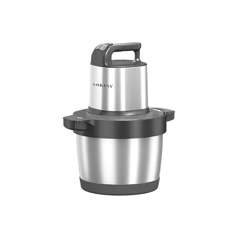 Sokany Food Processor, 1500 W , 6.5L , Stainless Steel, sk-7033 سوكانى كبة و محضر طعام