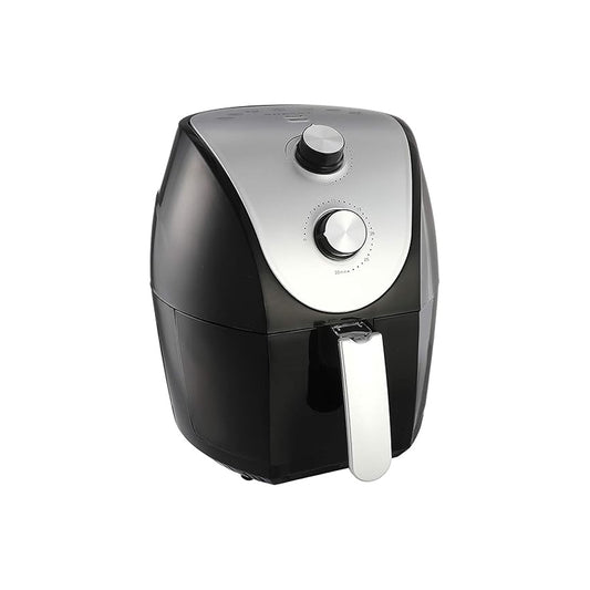 Sokany Air Fryer, 5 Liters, 1500 Watt, Black and Silver - sk-8009 سوكاني قلاية هوائية ،5 لتر، 1500وات