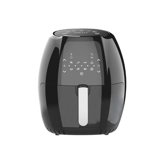 Sokany Digital Air Fryer, 8 Liters, 1800 Watt, Black and Silver - sk-8014 سوكاني قلاية هوائية ديجيتال،8 لتر، 1800وات